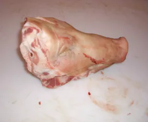 Frozen Pork Head